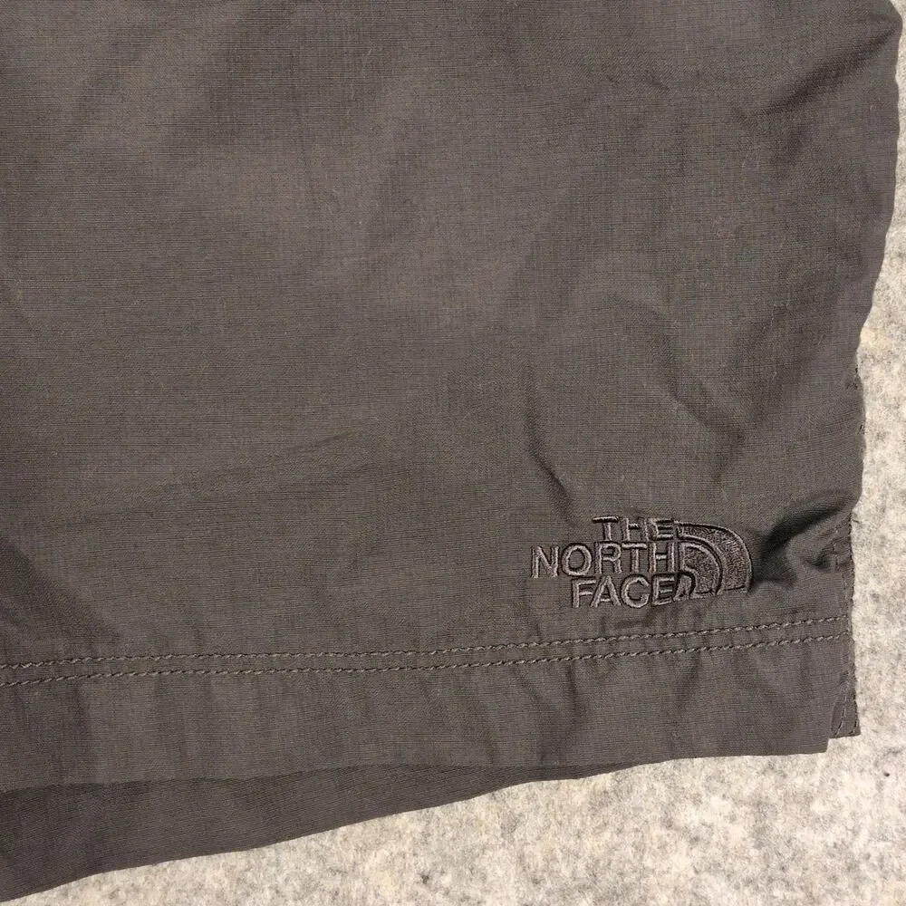 The North Face Shorts Mens 36 Gray Nylon Hiking Quick Dry Pockets Outdoor